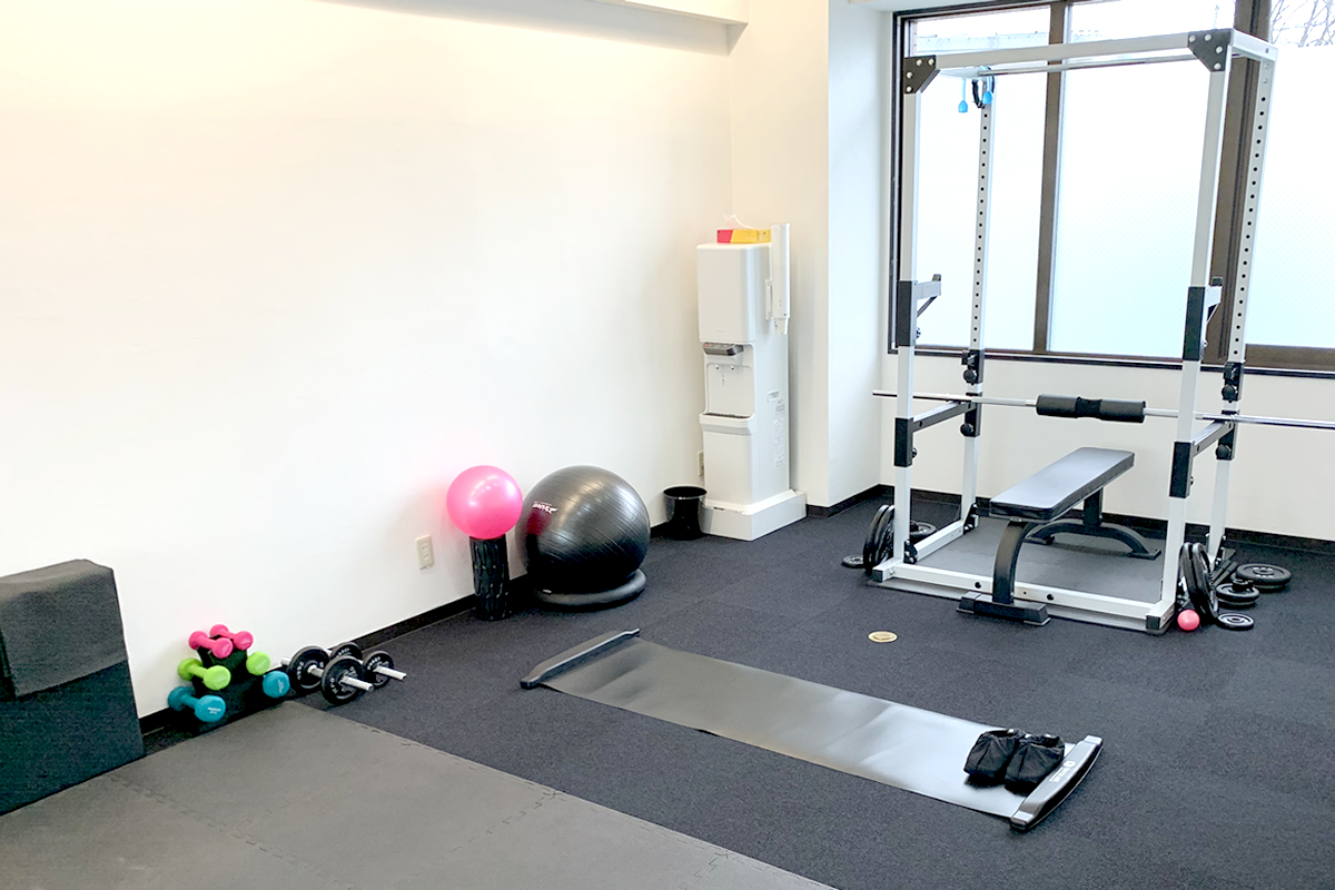 誰にも見られない完全個室のプライベートジム